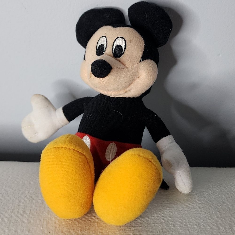 Disney MICKEY MOUSE Stuffed Animal CHARACTER PLUSH TOY